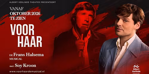 Voor Haar, de Frans Halsema Musical – met Soy Kroon — theater in Overijssel