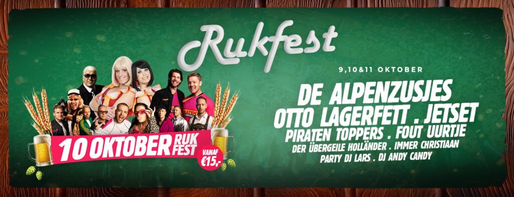 Rukfest 2026: Drie Dagen Feest in Holtheme in Overijssel