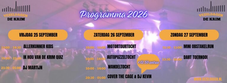 Vezeldagen de Krim — muziek in Overijssel