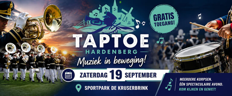 Taptoe Hardenberg — muziek in Overijssel