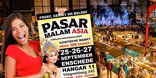 PASAR MALAM ASIA in Hangar 11 Enschede — markt-eten in Overijssel