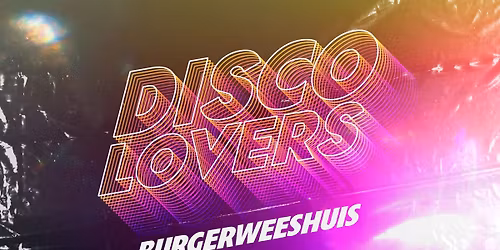 Disco Lovers Burgerweeshuis Deventer — Uitgaan in Overijssel