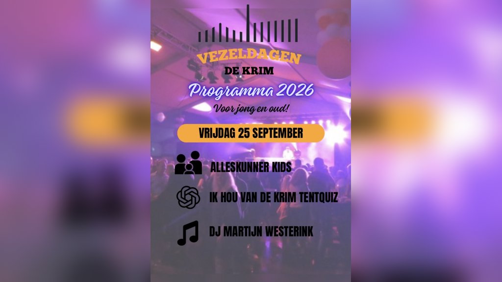 Vezeldagen vrijdagavond in Overijssel