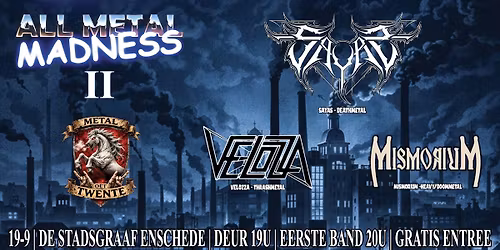 All Metal Madness II — muziek in Overijssel