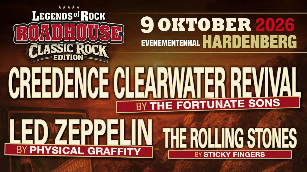 Legends of Rock Roadhouse – Classic Rock Edition in Overijssel