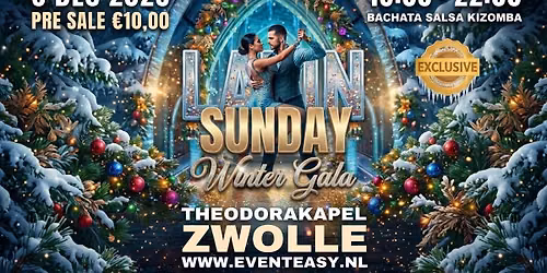Latin Sunday Exclusive – Wintergala — Uitgaan in Overijssel