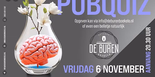 Pubquiz bij de Buren — Uitgaan in Overijssel