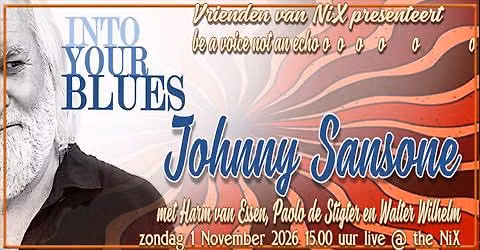 Jumpin’ Johnny Sansone live @ The NiX — muziek in Overijssel