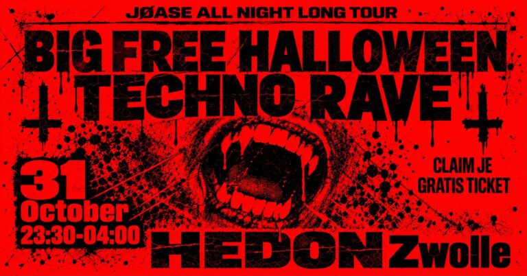 Jøase All Night Long – Halloween Edition — Uitgaan in Overijssel